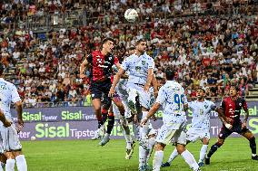 Italian football Coppa Italia match - Cagliari Calcio vs Carrarese Calcio