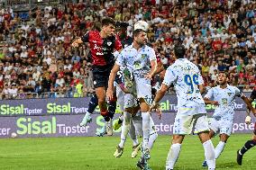 Italian football Coppa Italia match - Cagliari Calcio vs Carrarese Calcio