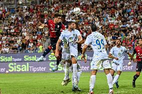 Italian football Coppa Italia match - Cagliari Calcio vs Carrarese Calcio