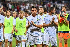 Italian football Coppa Italia match - Cagliari Calcio vs Carrarese Calcio