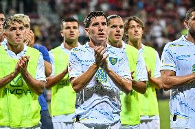 Italian football Coppa Italia match - Cagliari Calcio vs Carrarese Calcio