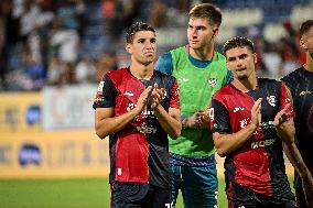 Italian football Coppa Italia match - Cagliari Calcio vs Carrarese Calcio