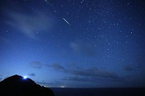 Perseid meteor shower