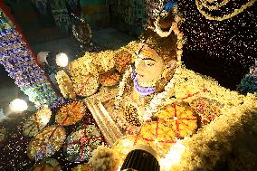 Indian Currency Tableau For Lord Shiva In Jaipur