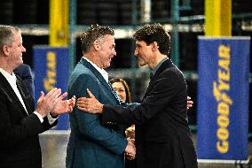 Trudeau Announces More Than $ 575M Goodyear Expansion Project - Canada