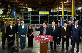 Trudeau Announces More Than $ 575M Goodyear Expansion Project - Canada