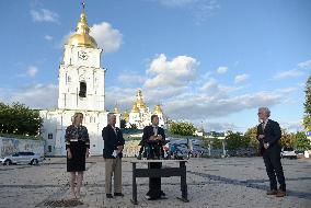 Briefing of US Senators Lindsey Graham and Richard Blumenthal in Kyiv