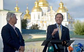 Briefing of US Senators Lindsey Graham and Richard Blumenthal in Kyiv