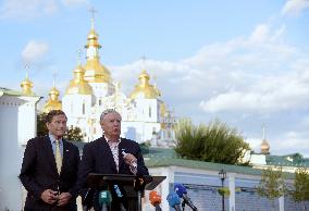 Briefing of US Senators Lindsey Graham and Richard Blumenthal in Kyiv