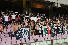 Italian football Coppa Italia match - US Salernitana vs Spezia Calcio