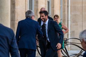 Actors Of Olympic Success Invited To The Elysee Palace