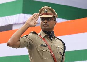 Full Dress Independence Day Parade, In Kolkata, India, On August 13,, 2024.