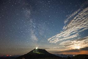 Milky Way In Auvergne, Central France