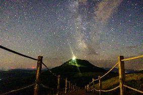 Milky Way In Auvergne, Central France