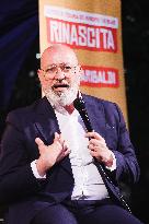 Stefano Bonaccini Attends A Rally At Festa De L'Unità In Milan