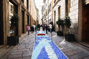 The Fourth Edition Of The Infiorata Semina In Milan