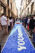 The Fourth Edition Of The Infiorata Semina In Milan