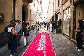 The Fourth Edition Of The Infiorata Semina In Milan