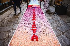 The Fourth Edition Of The Infiorata Semina In Milan