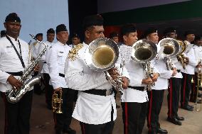 Full Dress Independence Day Parade, In Kolkata, India, On August 13,, 2024.