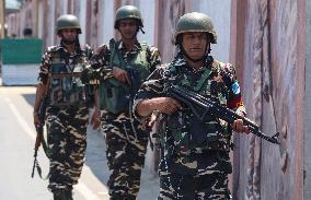 Security Forces On High Alert Ahead Of India's Independence Day