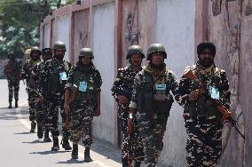 Security Forces On High Alert Ahead Of India's Independence Day