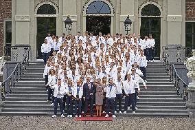 Royal Couple Receives Paris 2024 Medal Winners - The Hague