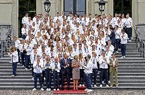 Royal Couple Receives Paris 2024 Medal Winners - The Hague