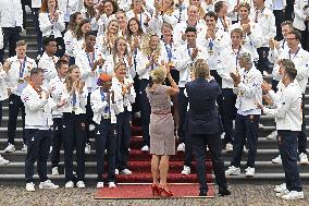 Royal Couple Receives Paris 2024 Medal Winners - The Hague