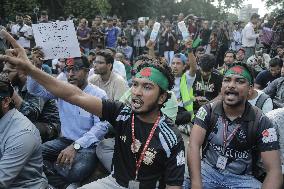 Bangladeshi Student Protest in Dhaka University