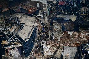 Fire Aftermath In Jakarta