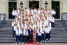 Royal Couple Receives Paris 2024 Medal Winners - The Hague