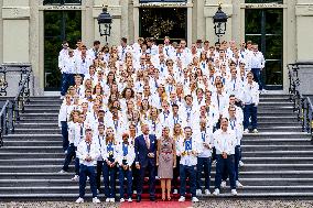 Royal Couple Receives Paris 2024 Medal Winners - The Hague