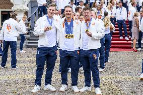 Royal Couple Receives Paris 2024 Medal Winners - The Hague