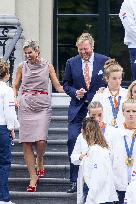 Royal Couple Receives Paris 2024 Medal Winners - The Hague