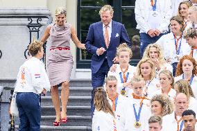 Royal Couple Receives Paris 2024 Medal Winners - The Hague