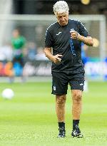 Official training before UEFA Super Cup