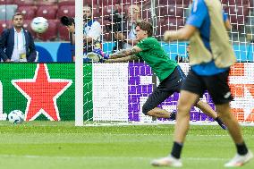 Official training before UEFA Super Cup