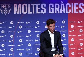 Sergi Roberto farewell ceremony