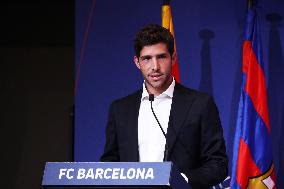 Sergi Roberto farewell ceremony