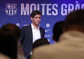 Sergi Roberto farewell ceremony