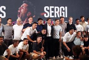 Sergi Roberto farewell ceremony