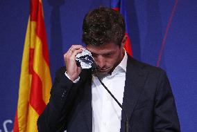 Sergi Roberto farewell ceremony