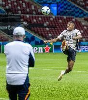 Official training before UEFA Super Cup