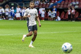 Official training before UEFA Super Cup