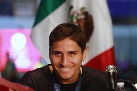 Boxer Marco Verde Arriving Mexico City Airport