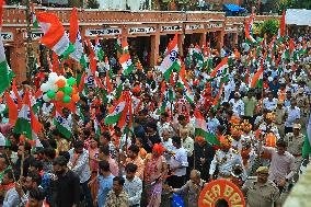 Har Ghar Tiranga Rally In Jaipur