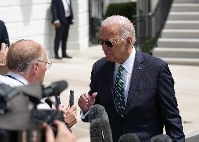 President Biden Departs White House For New Orleans