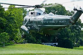 President Biden Departs White House For New Orleans