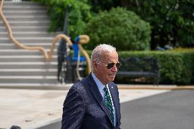 President Biden Departs White House For New Orleans